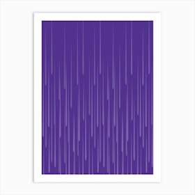 Purple Rain Art Print