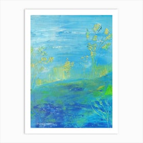 'Blue Sky' Art Print