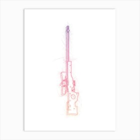 Awm Gun Patten 2 Art Print