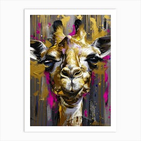 Giraffe 220 Art Print