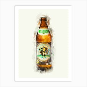 Augustiner Amber Lager Art Print