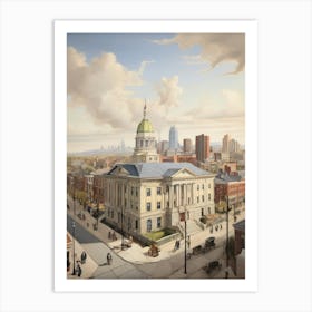 Old Courthouse Art Print