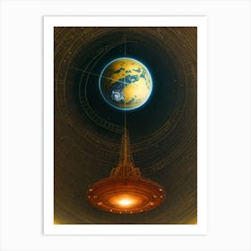 Mothership Art Print