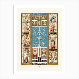 Renaissance Pattern, Albert Racine 11 Art Print