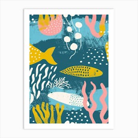 Sea Creatures Art Print