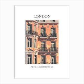 London Travel And Architecture Poster 1 Art Print