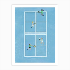 Tennismars Stor Art Print