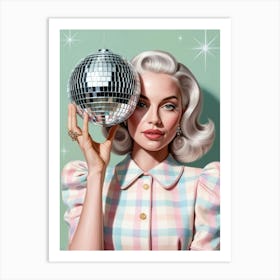 Disco Ball 41 Art Print