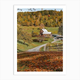 New England Farm Art Print