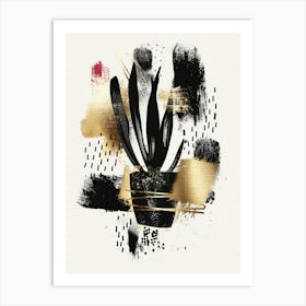 Abstract Of Cactus Art Print