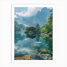 Swiss Alps 4 Art Print