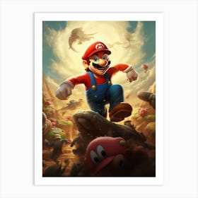 Mario Bros 37 Art Print