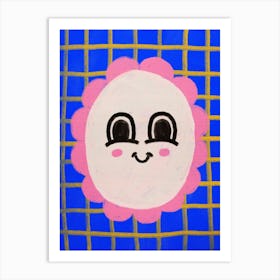 Kawaii Sun 1 Art Print