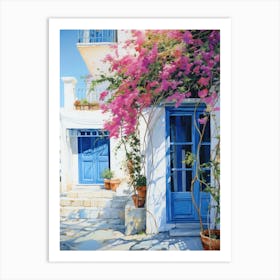 Blue Doors 2 Art Print