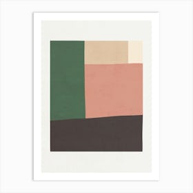 Minimalist Shapes 02 Art Print