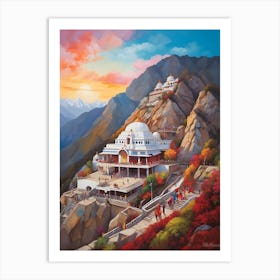 Shankaracharya Temple Art Print