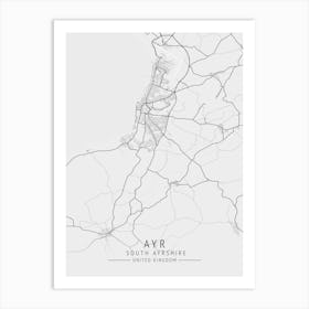 Ayr South Ayrshire Art Print