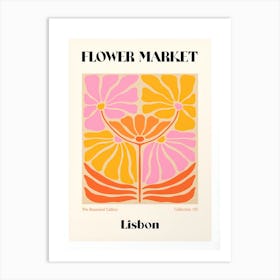 Lisbon Flower Art Print