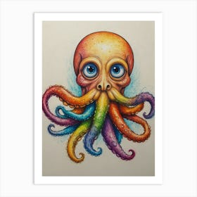 Octopus 55 Art Print