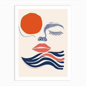 Face Of The Sea Art Print