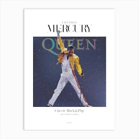 Freddie Mercury Poster Art Print