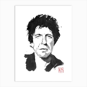 Leonard Cohen Art Print