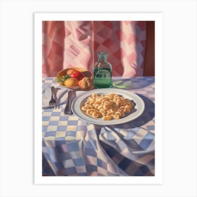 Orecchiette Pasta Still Life Painting Art Print