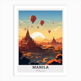 Manila Travel Art Print