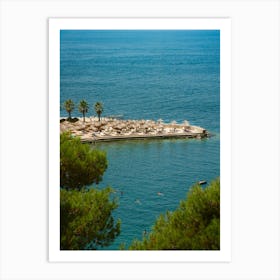 Albanian riviera Art Print