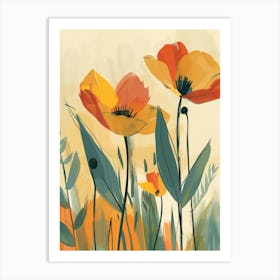 Poppies 33 Art Print