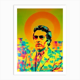 Lenny Tavárez Colourful Pop Art Art Print
