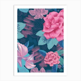 Gardenias Art Print