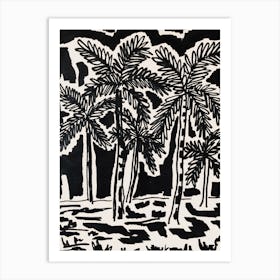 Palm Trees Art Print