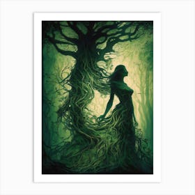 Forest Queen Art Print