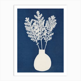 Cyanotype Still Life Studies 4 Art Print