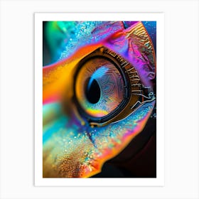 Rainbow Eye Art Print