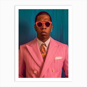 Jay-Z Fashion Art Art Print