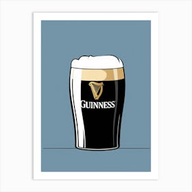 Guinness Pint 13 Art Print