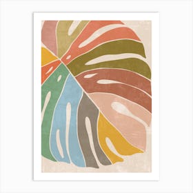 Tropical Leaf 1 Art Print