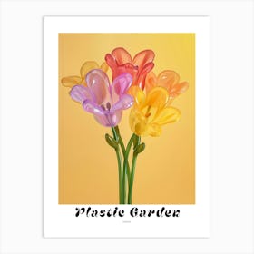 Dreamy Inflatable Flowers Poster Freesia 3 Art Print