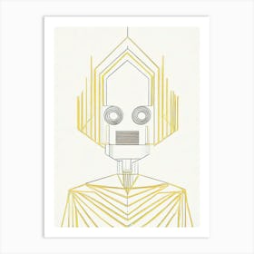 Robot 1 Art Print