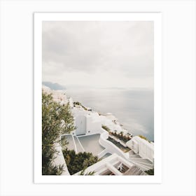 Santorini Architecture Art Print