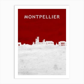 Montpellier France Art Print