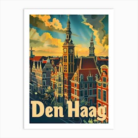 Den Haag Art Print