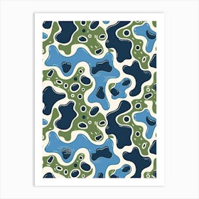 Seamless Pattern 7 Art Print