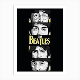 the Beatles band music Art Print