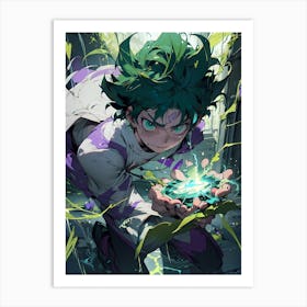 My Hero Academia Izuku Midoriya (Deku) (37) 1 Art Print