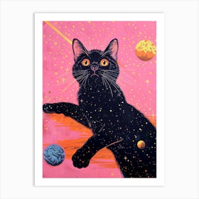 Cat In Space 1 Art Print