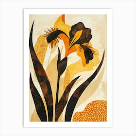 Iris Painting Art Print