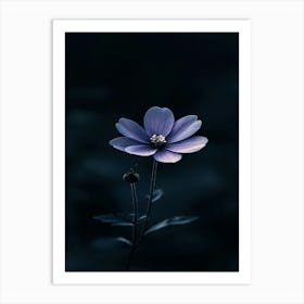 Dark Flower 7 Art Print